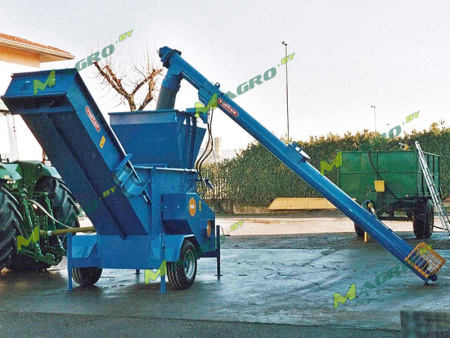 Дробилка зерна молотковая 400 DTC с бортом (VORTICE)
